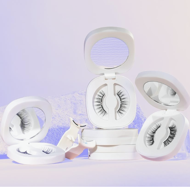 soft magnetic lashes, no-glue lashes, everyday magnetic eyelashes, natural look lashes, reusable lash kit